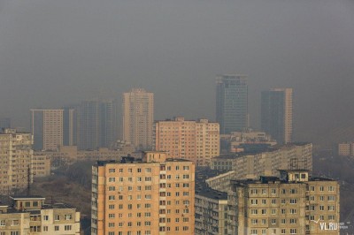 Владивосток в дыму. Фото: VL. ru Сайт города